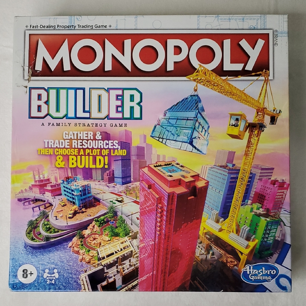 Hasbro Monopoly Builder Board Game